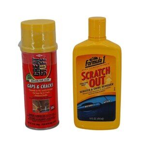 Great Stuff Insulating Foam Sealant (Gaps & Cracks) & Formula 1 High-Performance